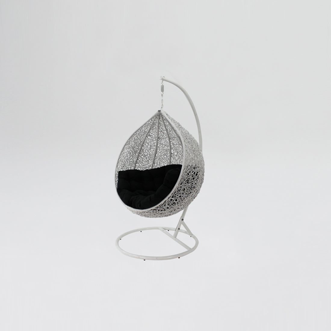 Kakadu Pod Chair - White/Black