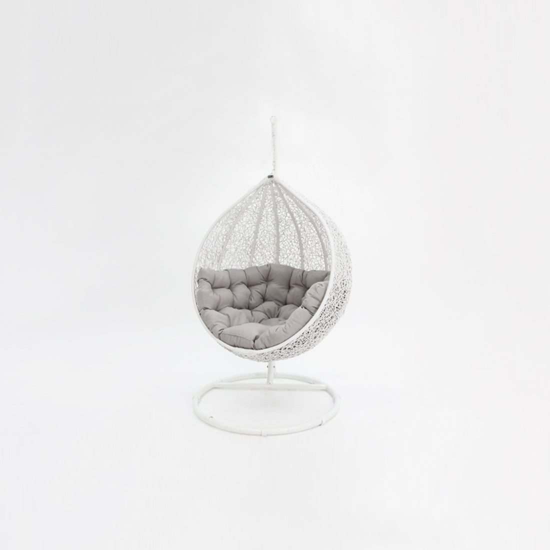 Kakadu Pod Chair - White/Grey