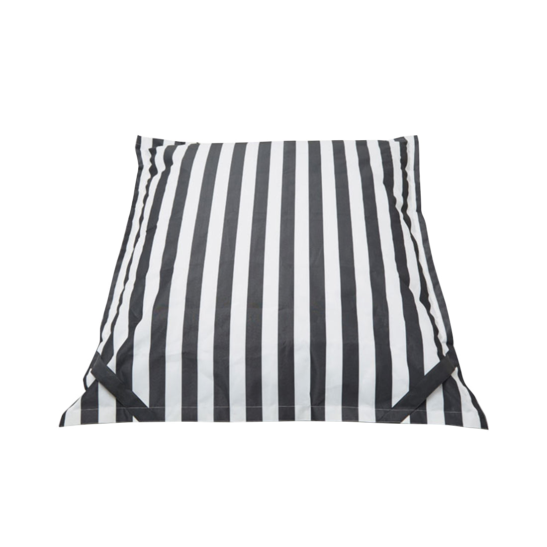 Lazy Days Black + White Stripe Floating Beanbag