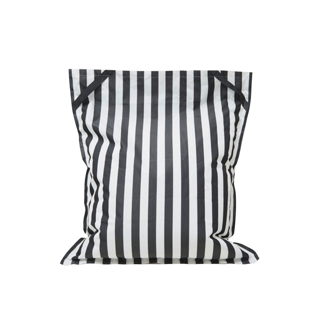 Lazy Days Black + White Stripe Floating Beanbag