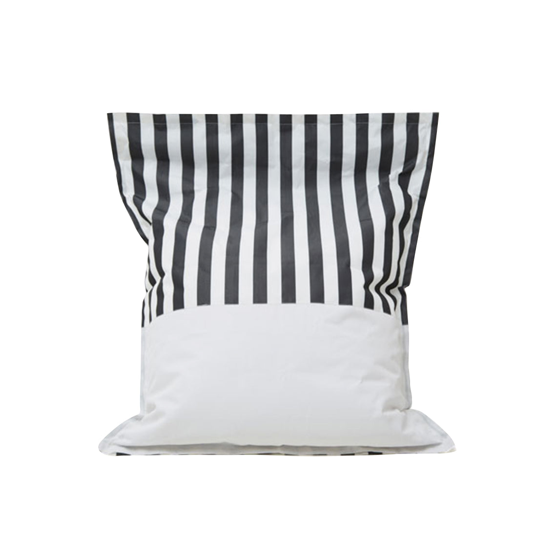 Lazy Days Black + White Stripe Floating Beanbag
