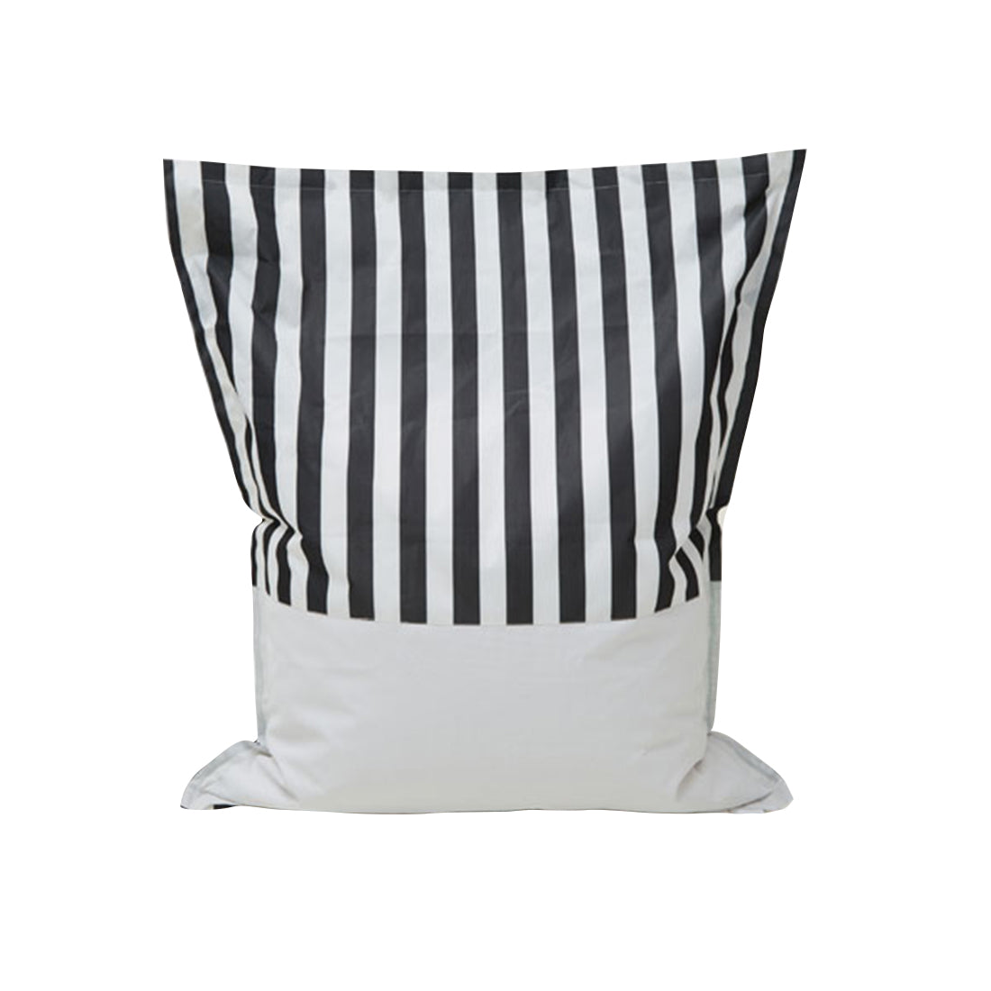 Lazy Days Black + White Stripe Floating Beanbag