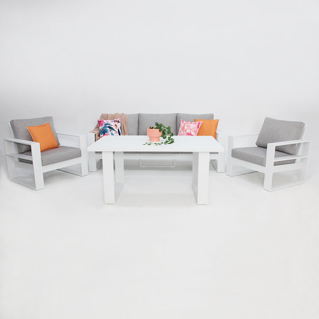 Hayman 311LD Lounge Setting - White