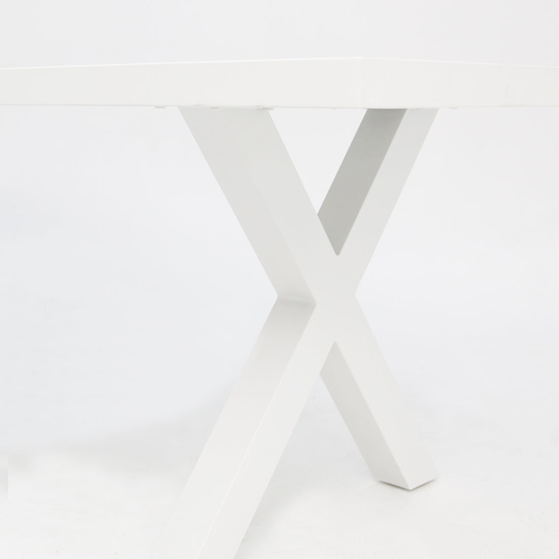 Ravenne Frankie 9pc Dining Setting with 2 x Armchairs - White