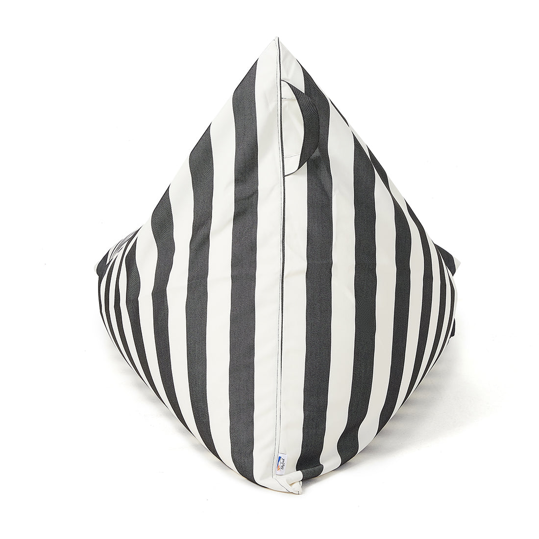 Relax Sack Beanbag - Charcoal and White Stripe