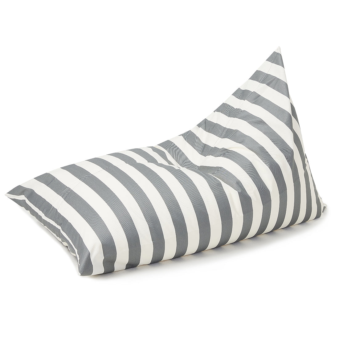 Relax Sack Beanbag - Grey and White Stripe