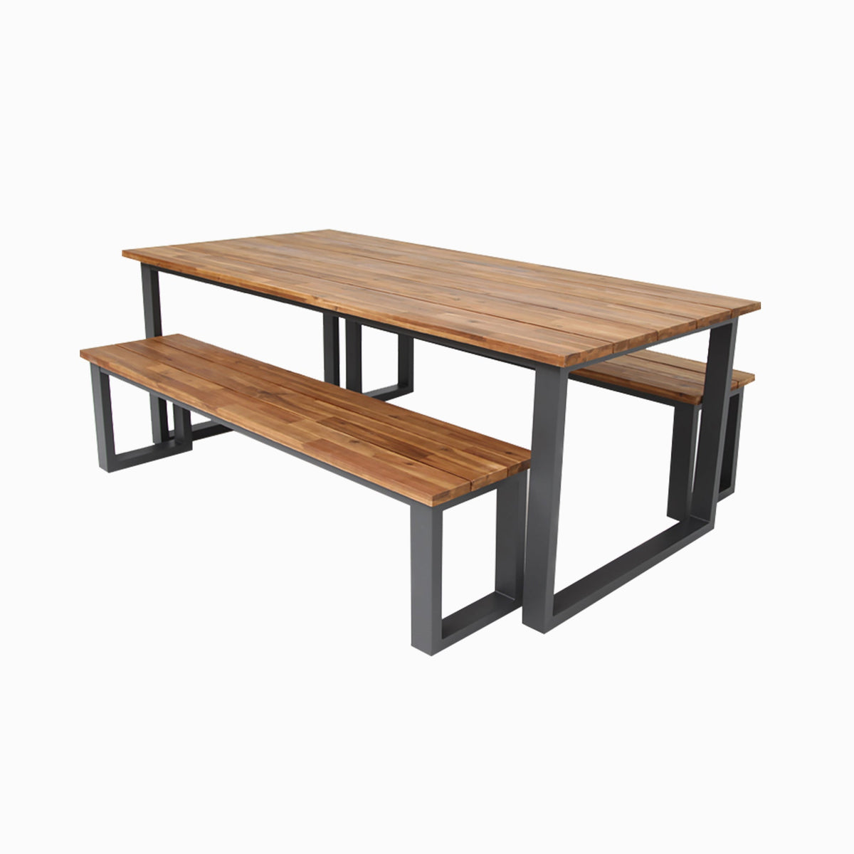 Richmond 3pc Dining Setting - Gunmetal