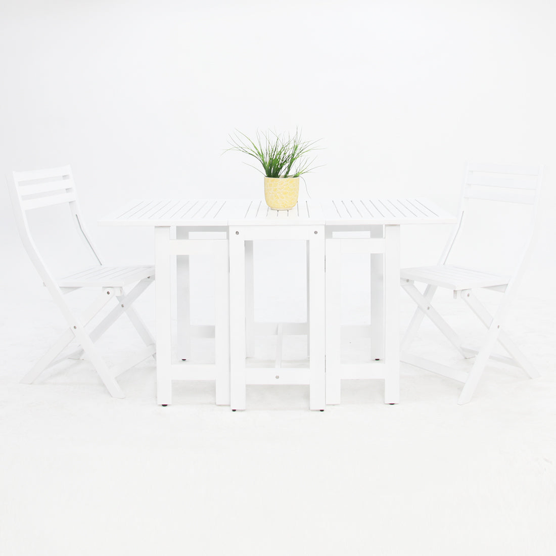 Tea 3pc Setting - White