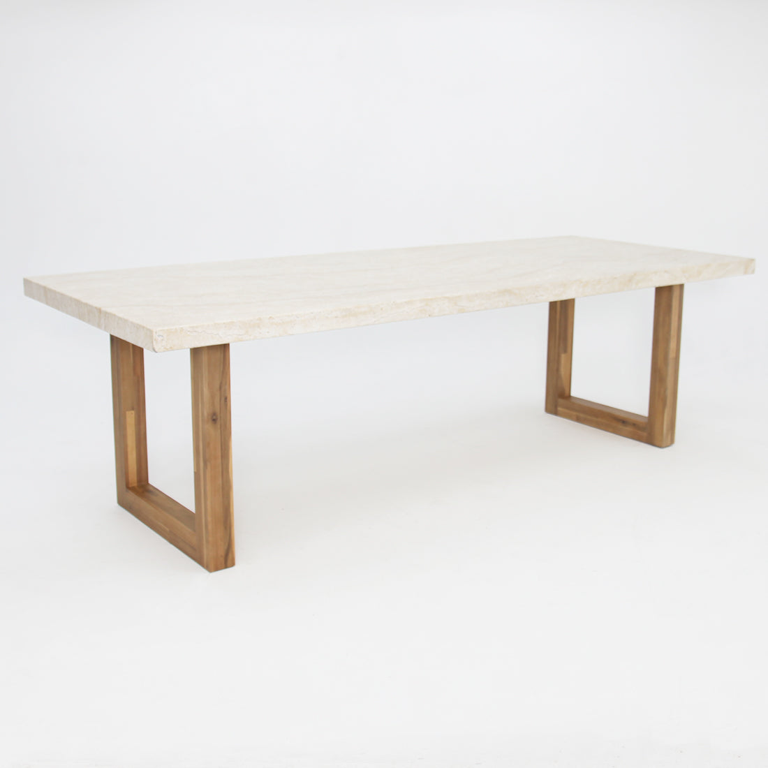 Veltis 250cm Travertine Dining Table