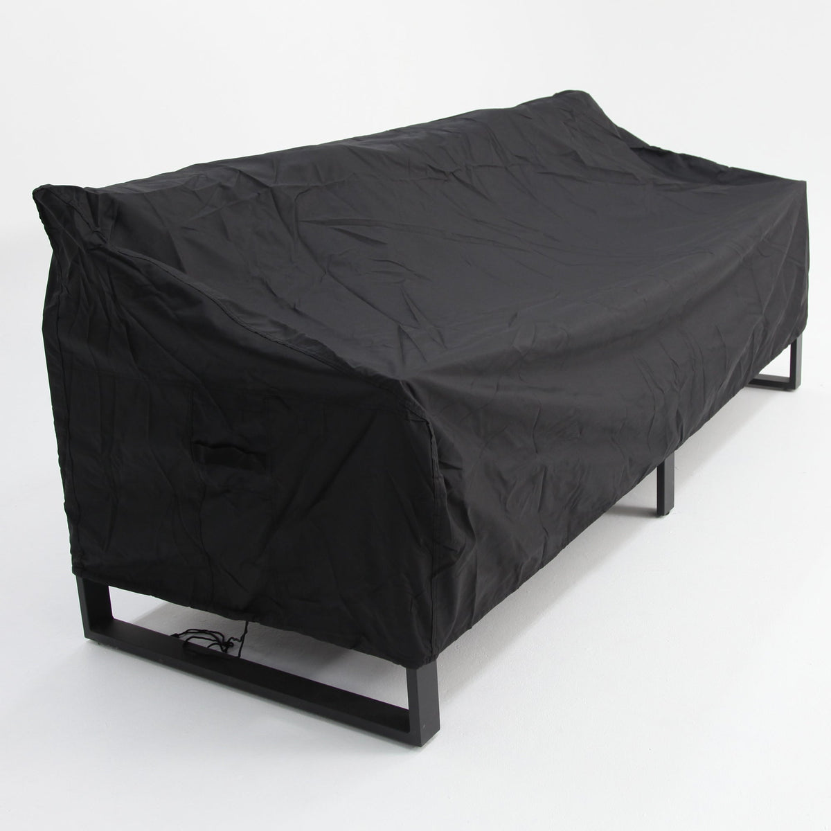 Odie Home Premium Large 3-Seater Lounge Cover - Black