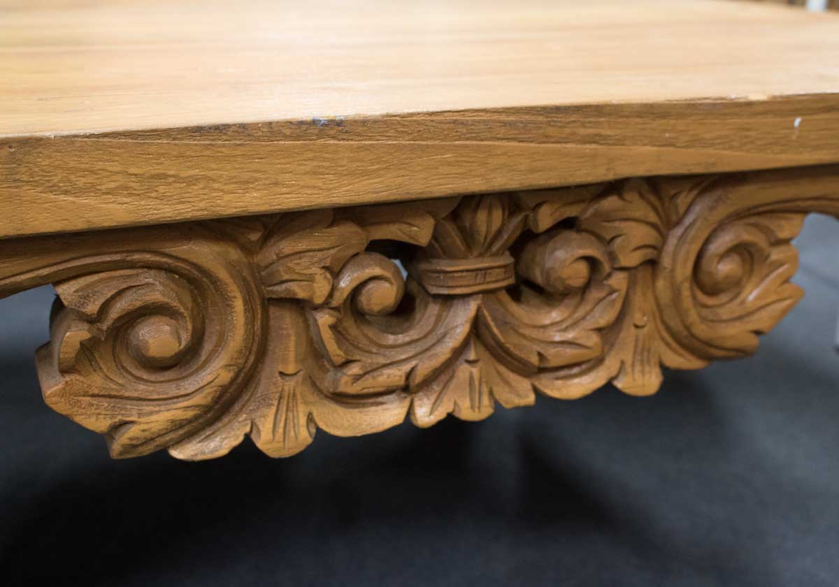 Ornate Indonesian Coffee Table