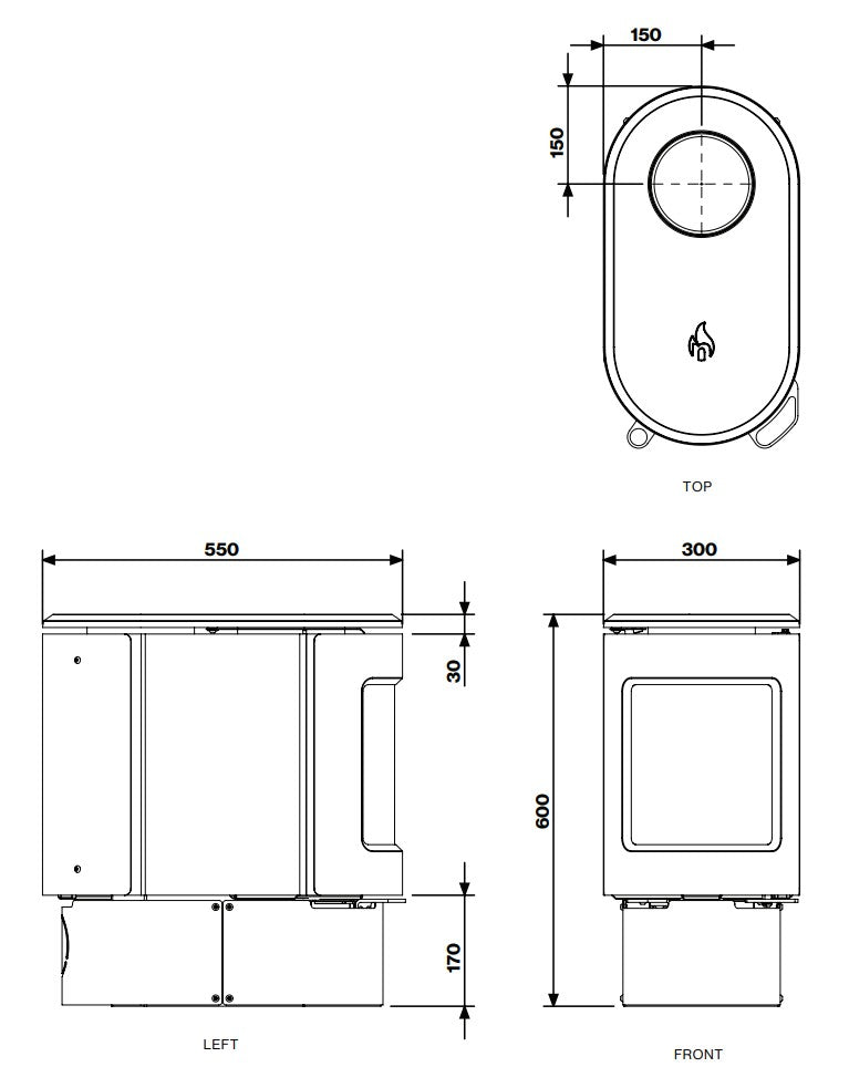 Nectre Form 1 Woodheater