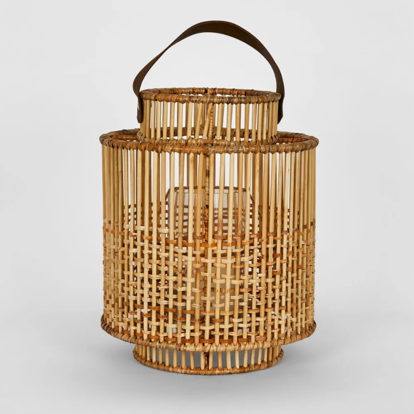 Kyra Rattan Lantern Natural