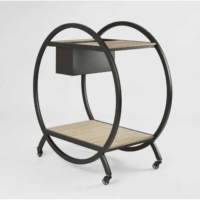 Ryder Outdoor Bar Cart
