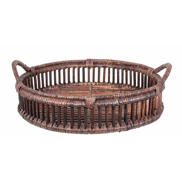 Tray Rattan Bahama Brown Small