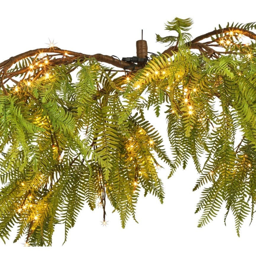 Daintree LED Hanging Fern Large