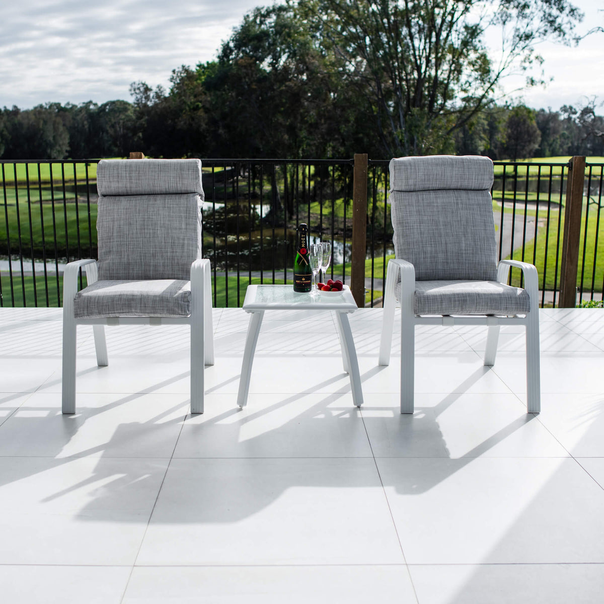 Andorra Shelby - 3pce - Outdoor Bistro Set