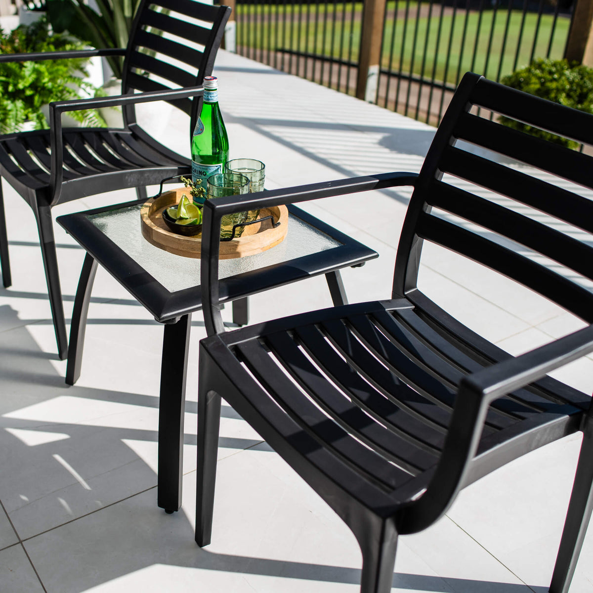 Apollo XL Shelby - 3pce - Outdoor Bistro Set