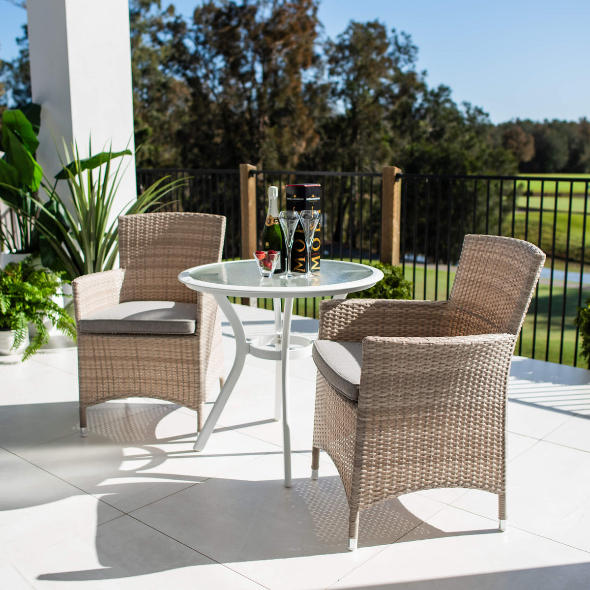 Aspen Coventry - 3pce - Outdoor Bistro Set