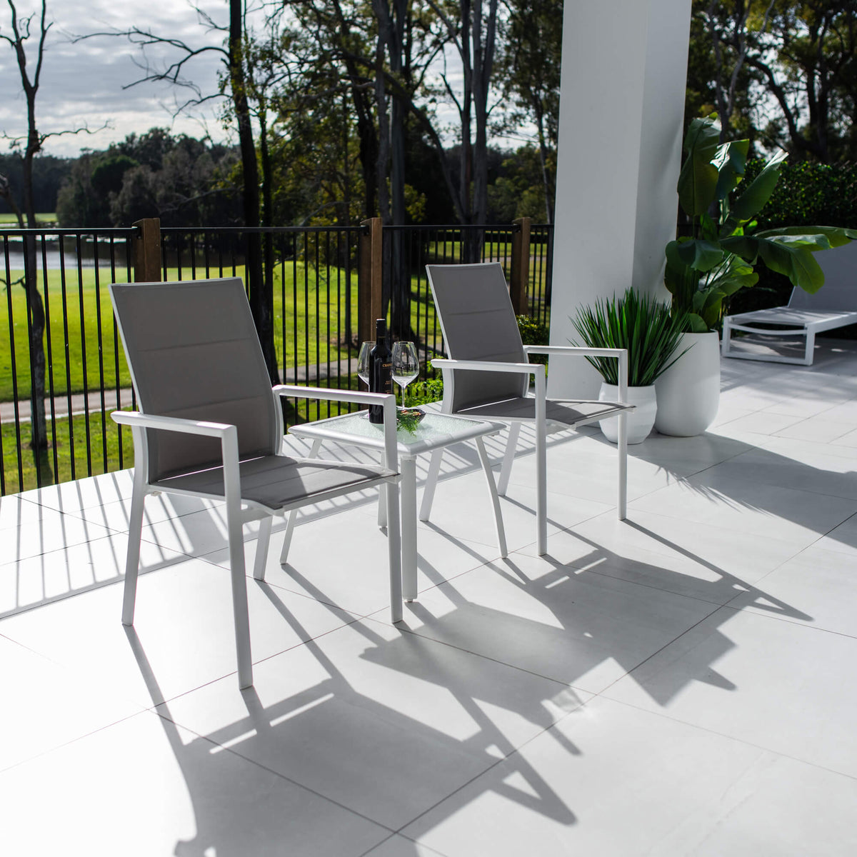 Margot Shelby - 3pce - Outdoor Bistro Set
