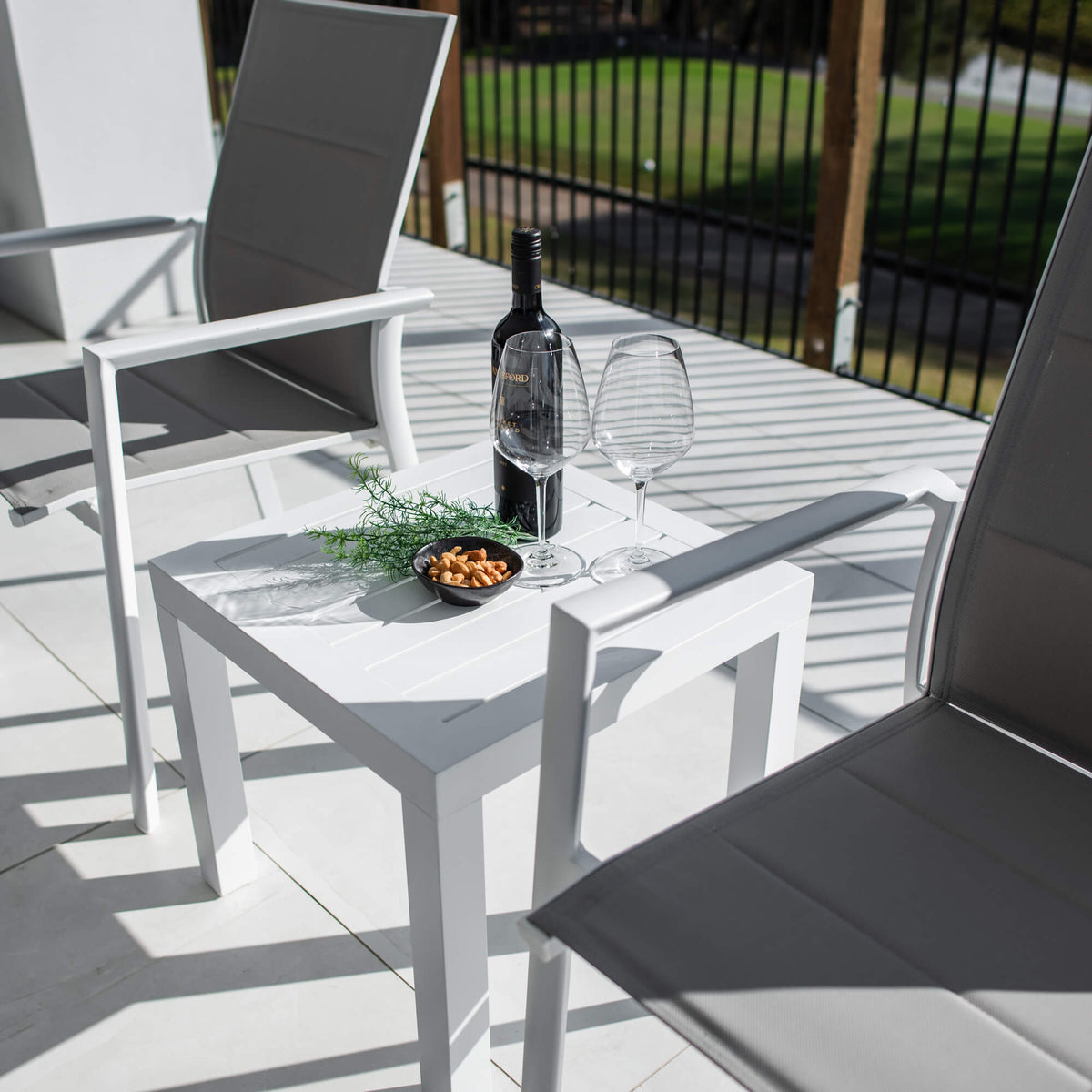 Margot Slat - 3pce - Outdoor Bistro Set