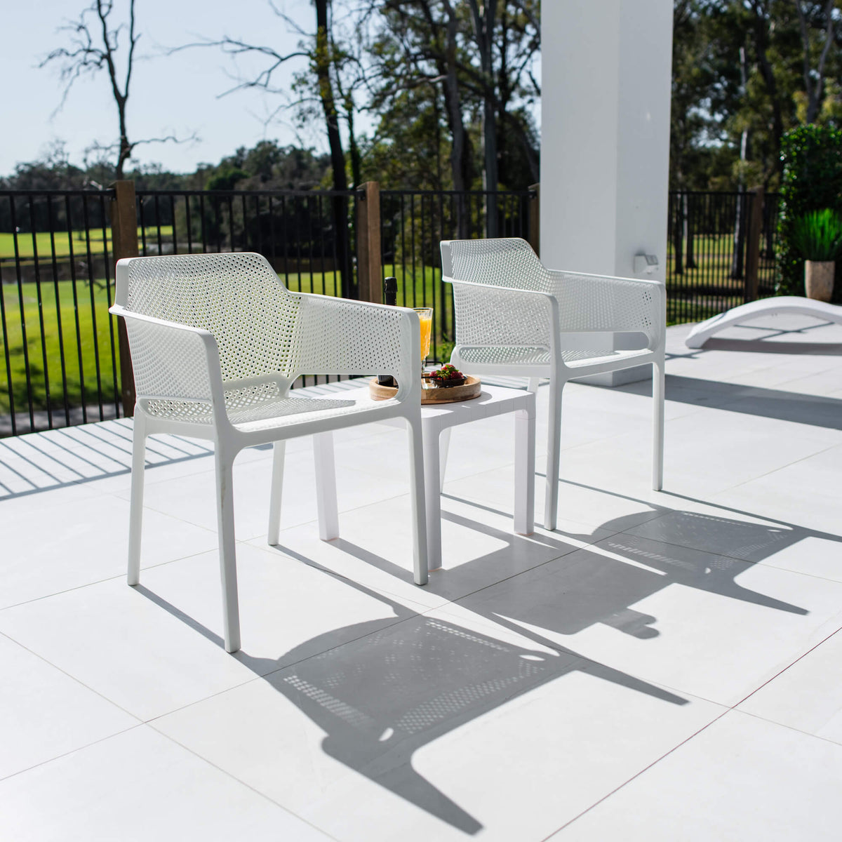 Nero Bali - 3pce - Outdoor Bistro Set