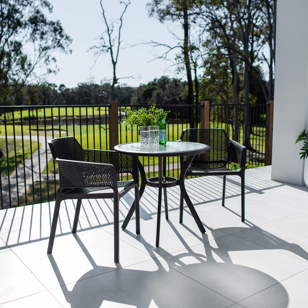 Nero Coventry - 3pce - Outdoor Bistro Set