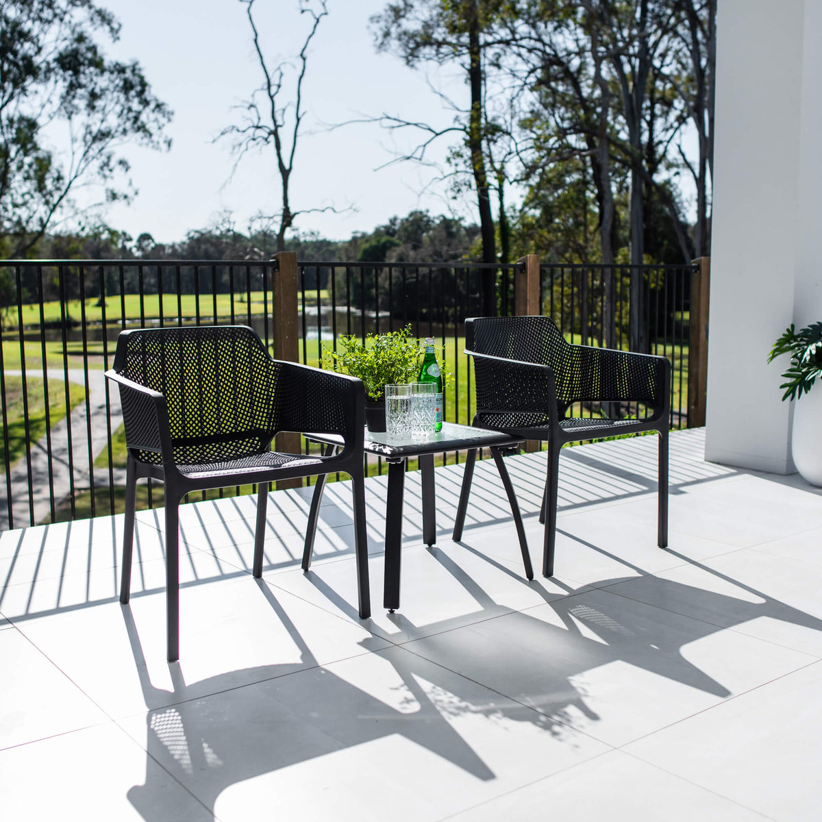 Nero Shelby - 3pce - Outdoor Bistro Set