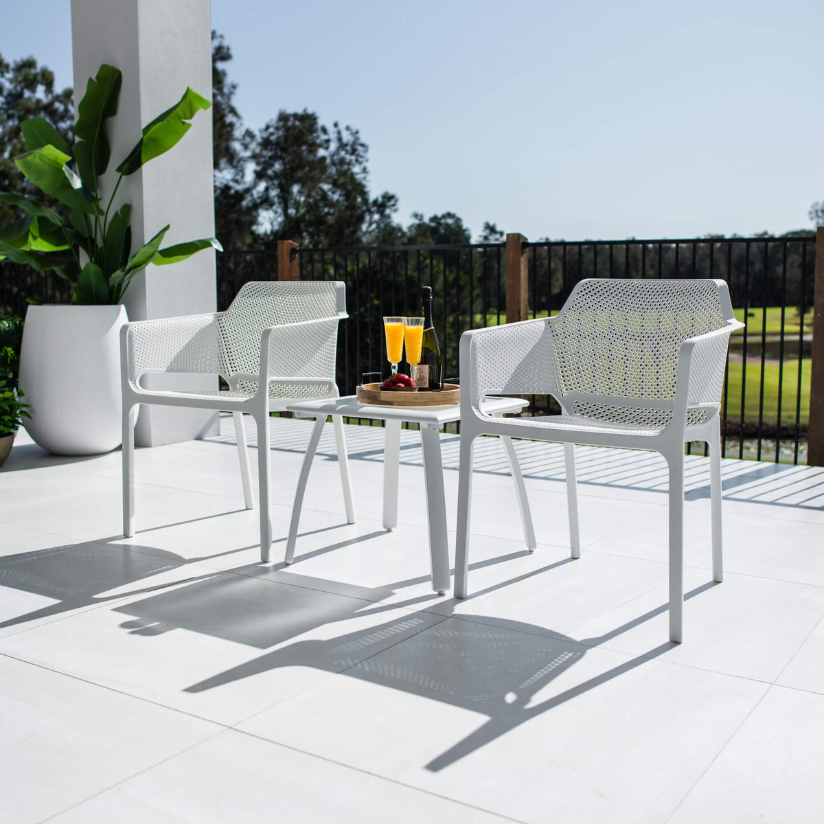 Nero Shelby - 3pce - Outdoor Bistro Set