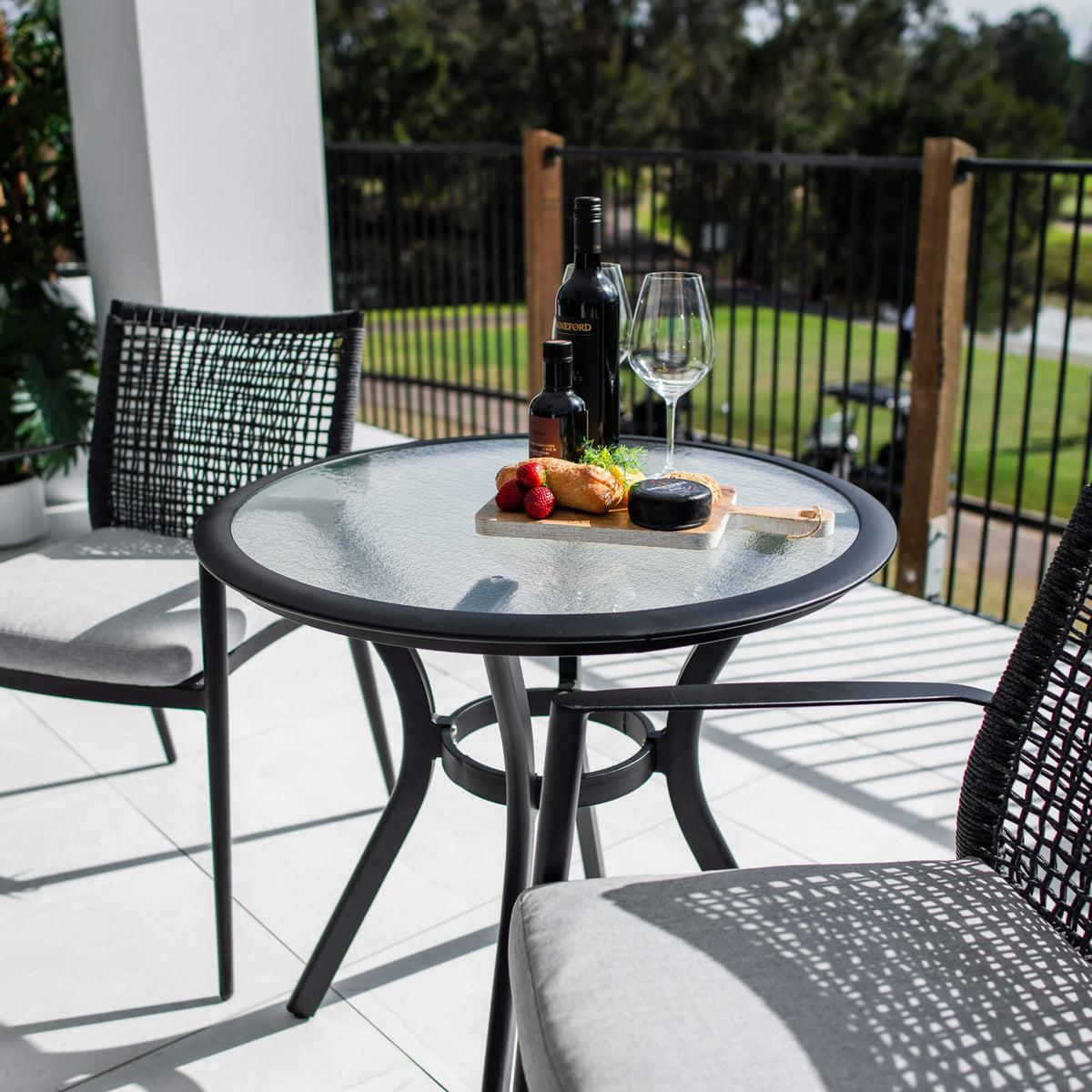 Vienna Rope Coventry - 3pce - Outdoor Bistro Set