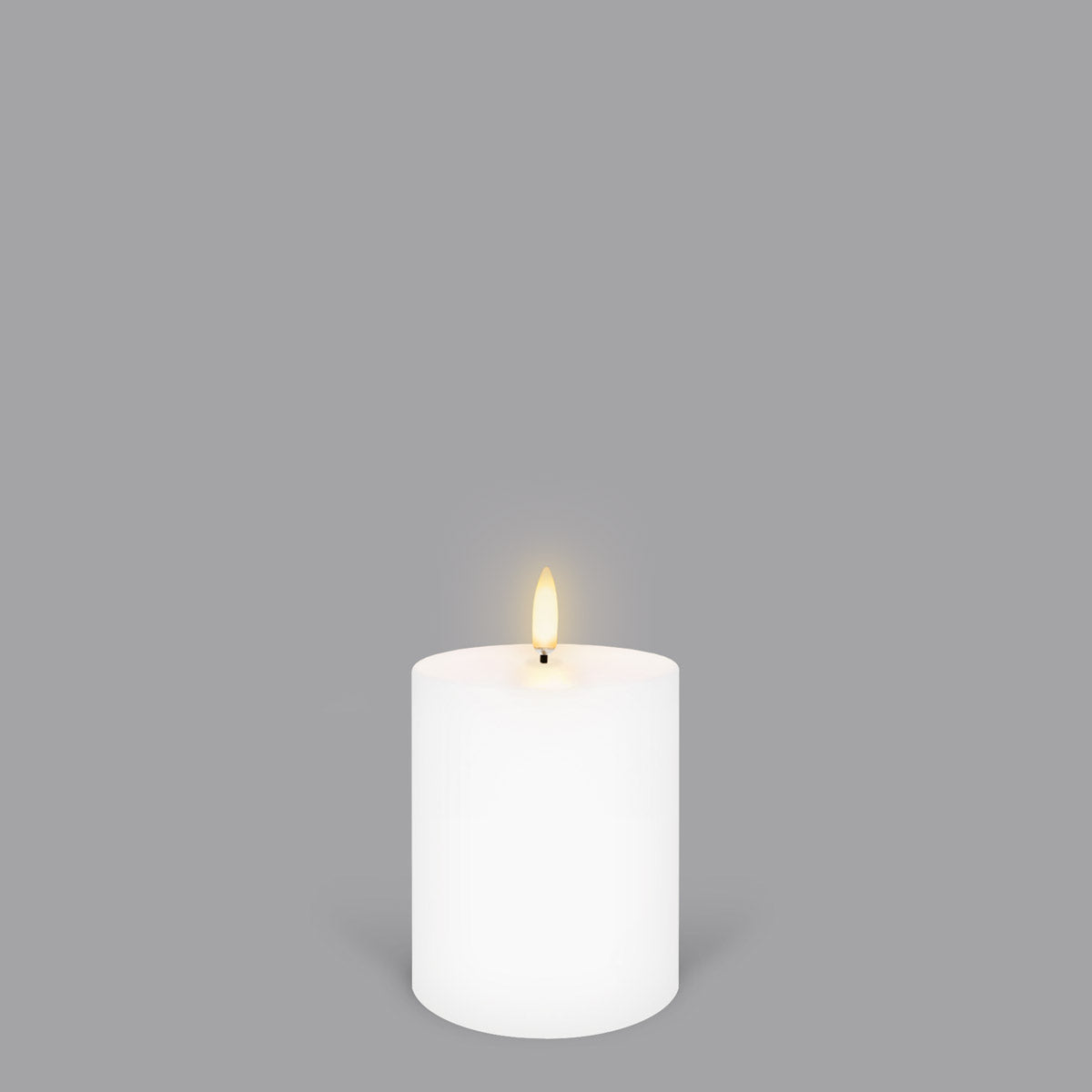 UYUNI Lighting Nordic White Pillar Candle 10.1 x 7.8cm