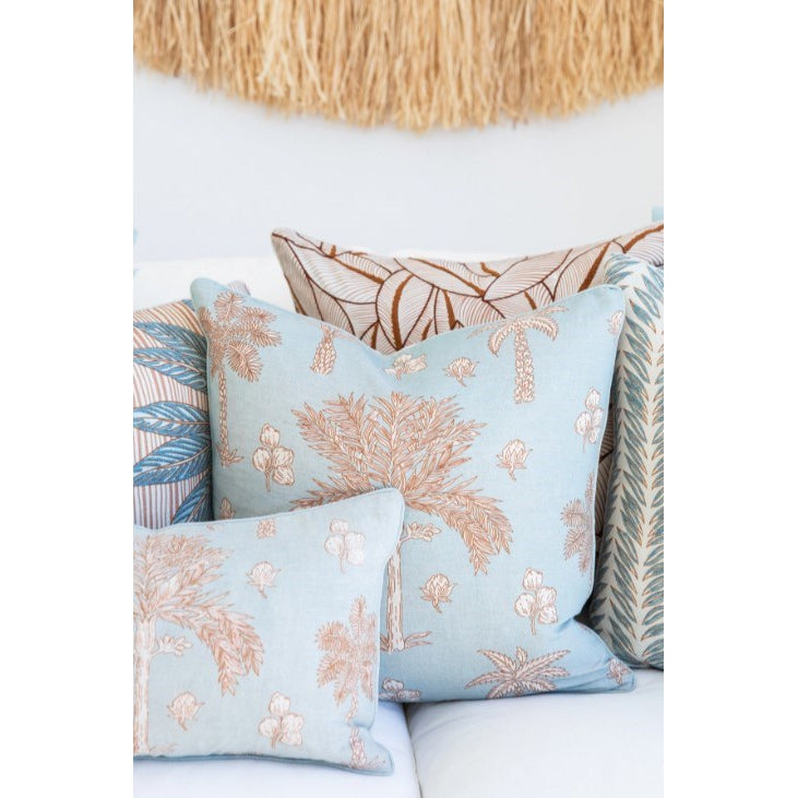 St Lucia Palm - Indoor Cushion (50 x 50)