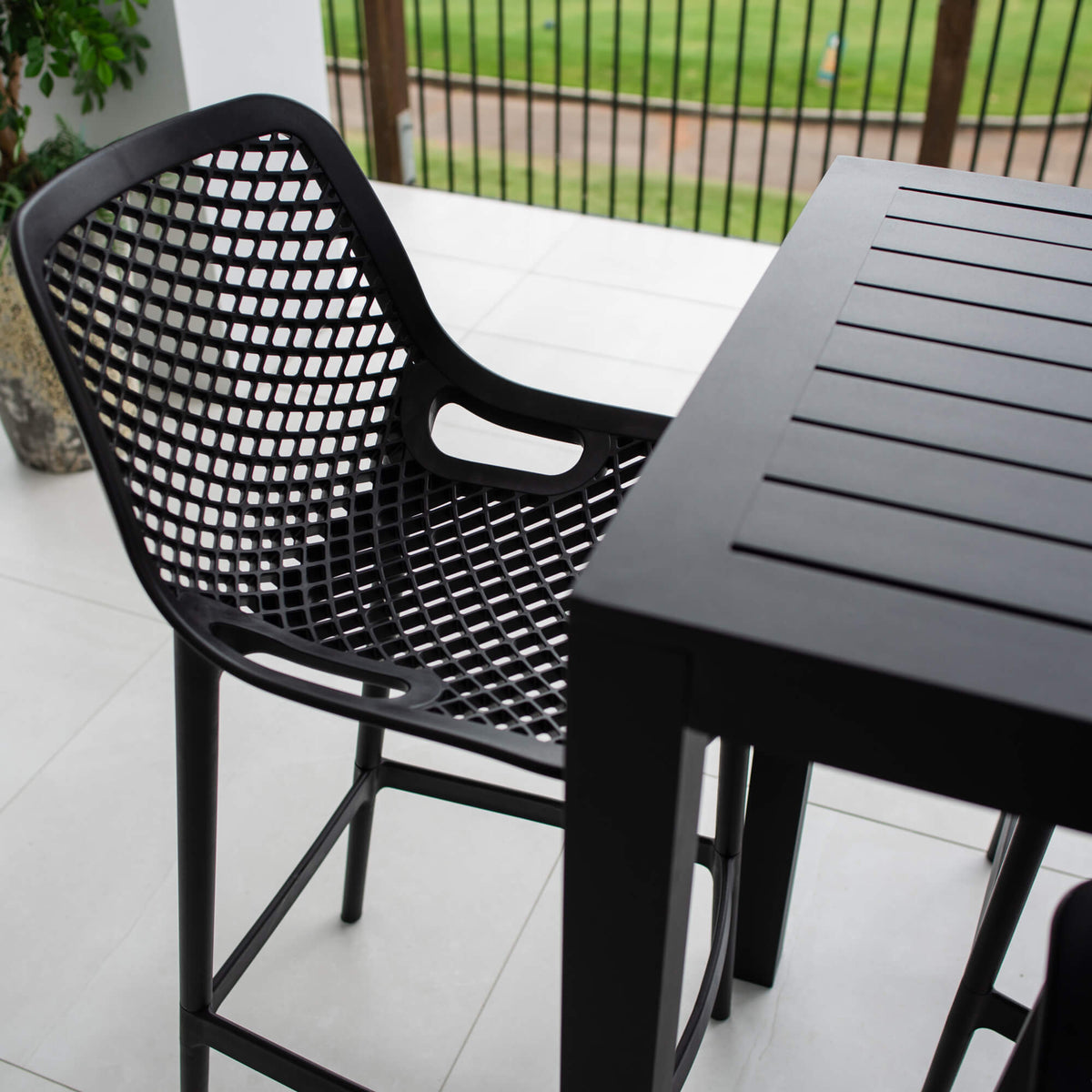 Air 75 Aria - 7pce (150x65) - Outdoor Bar Set