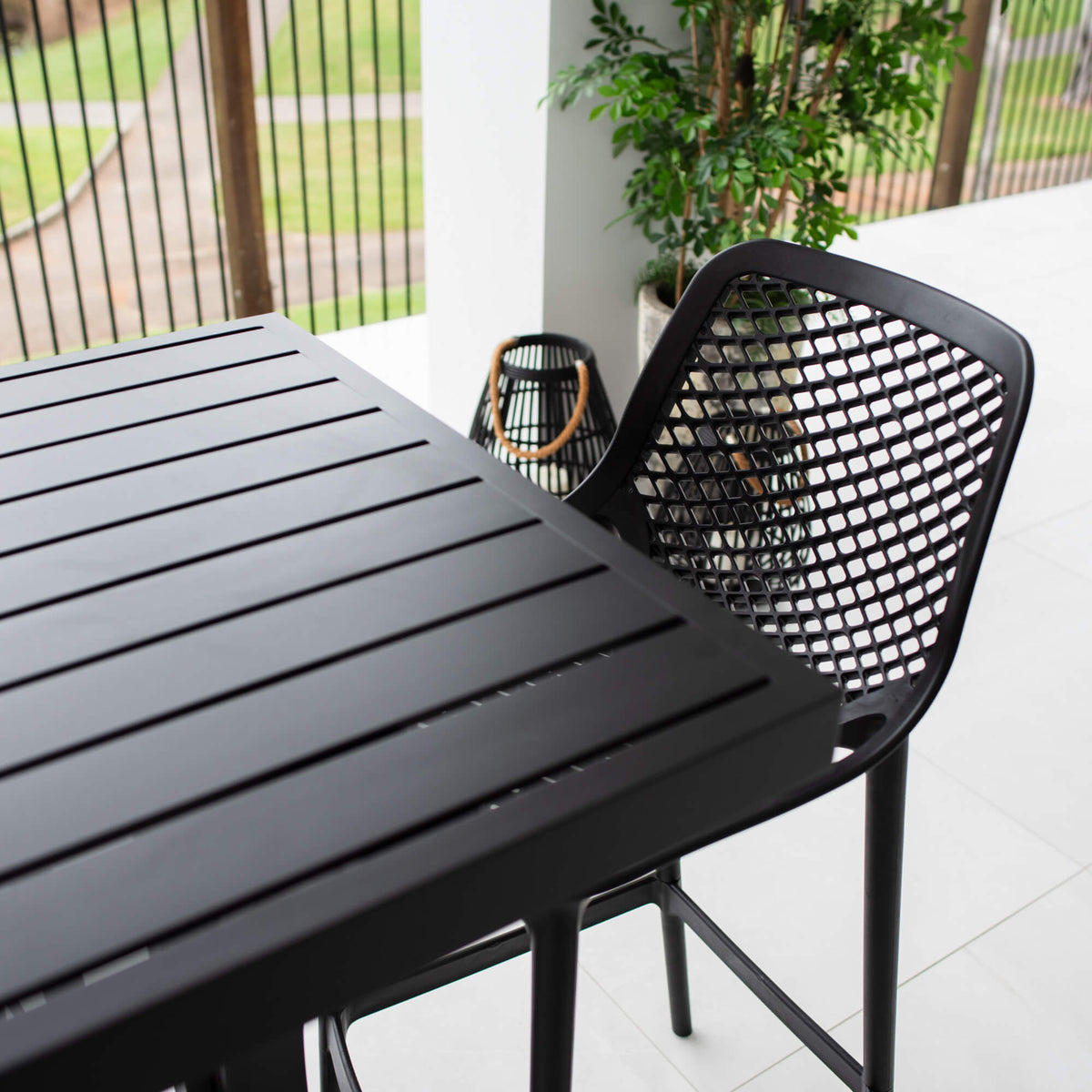 Air 75 Bergen - 5pce (150x65) - Outdoor Bar Set
