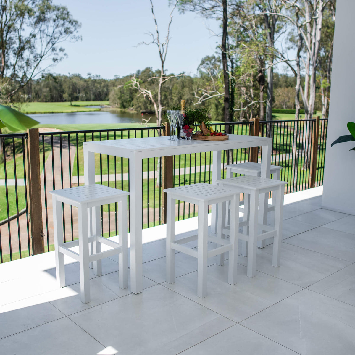 Kirra Aria - 5pce (150x65) - Outdoor Bar Set