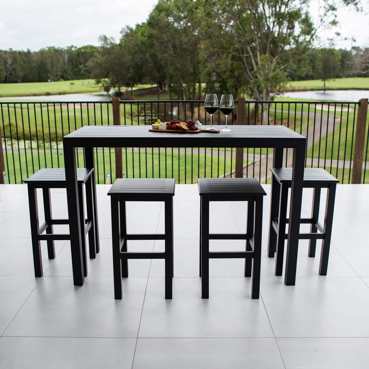 Kirra Aria - 5pce (150x65) - Outdoor Bar Set