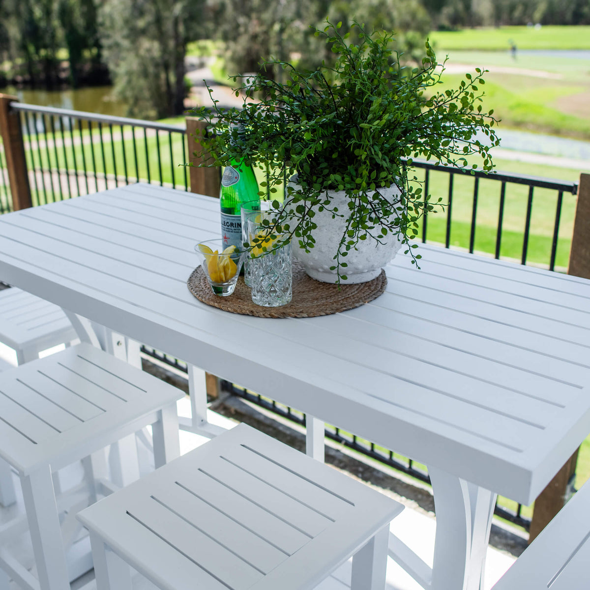 Kirra Bergen - 5pce (150x65) - Outdoor Bar Set
