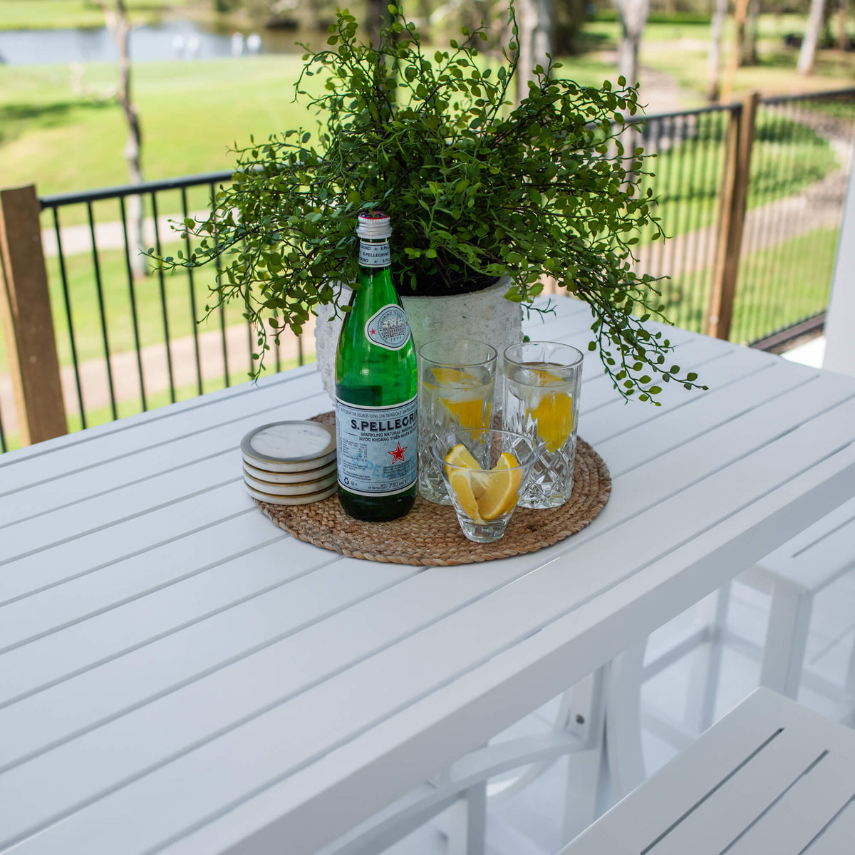Kirra Bergen - 7pce (150x65) - Outdoor Bar Set