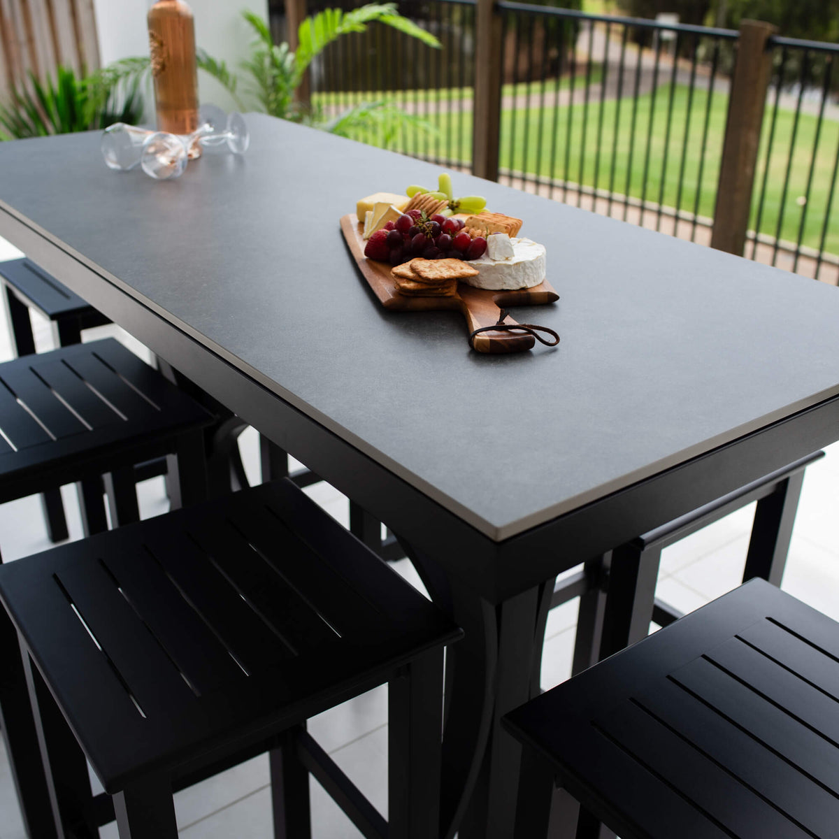 Kirra Malibu - 7pce (150x65) - Outdoor Bar Set