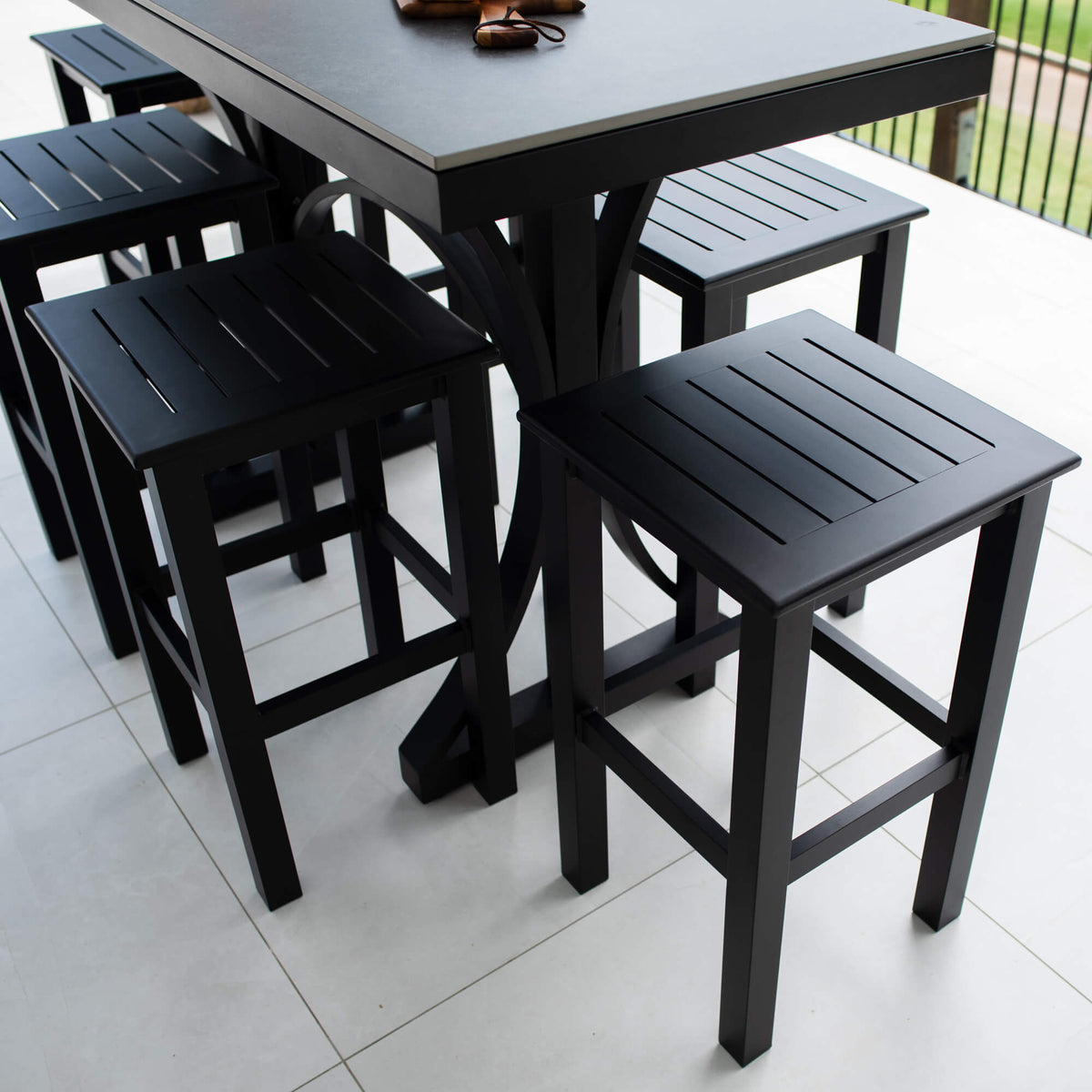 Kirra Malibu - 7pce (150x65) - Outdoor Bar Set