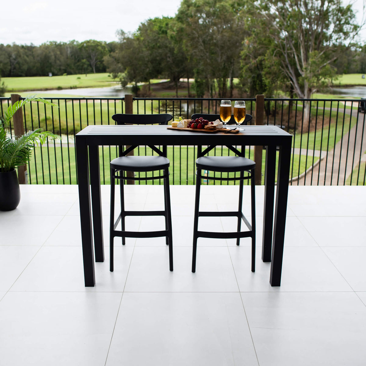Portsea 75 Aria - 3pce (130x45) - Outdoor Bar Set