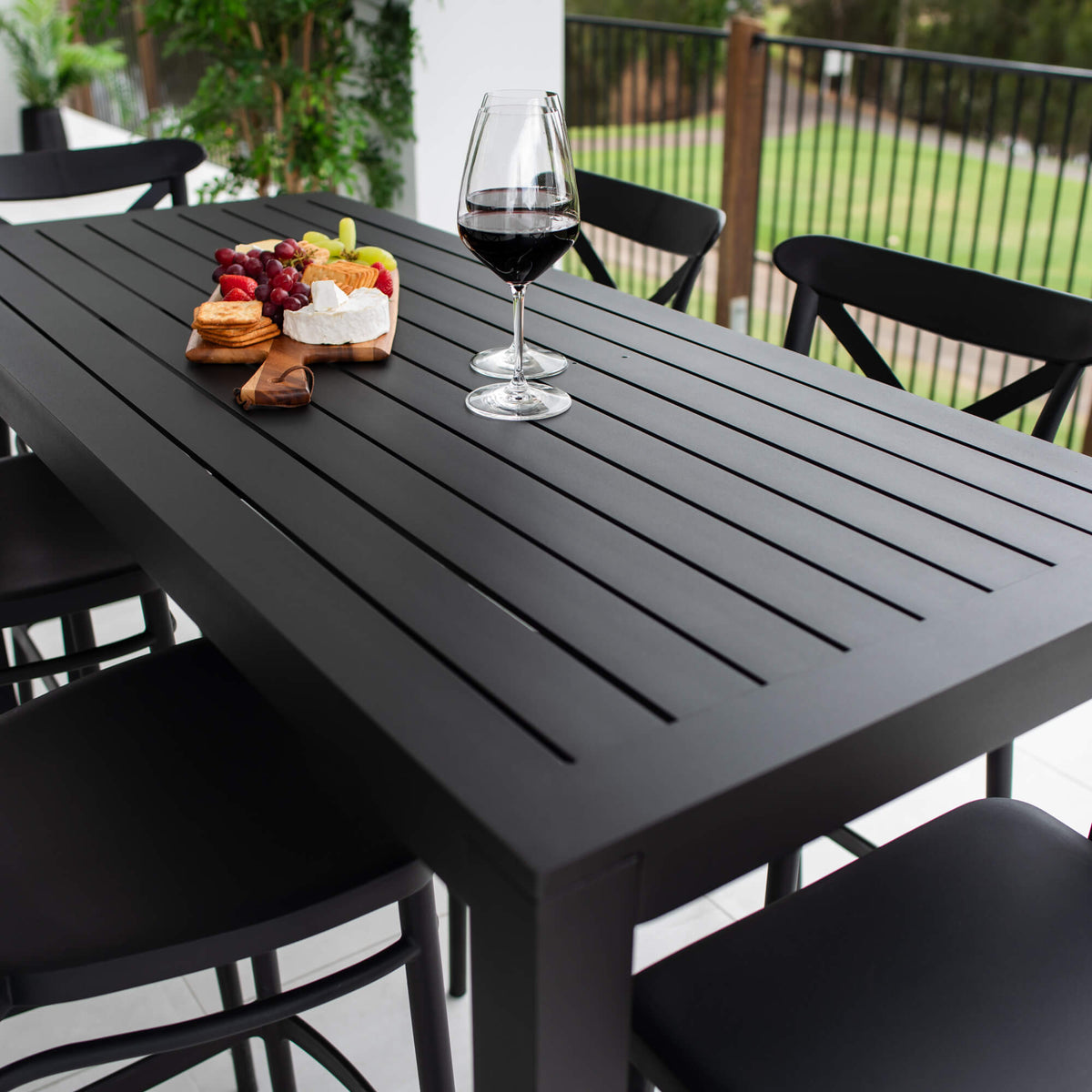 Portsea 75 Aria - 7pce (150x65) - Outdoor Bar Set