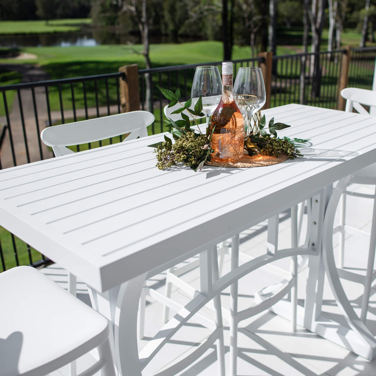 Portsea 75 Bergen - 5pce (150x65) - Outdoor Bar Set