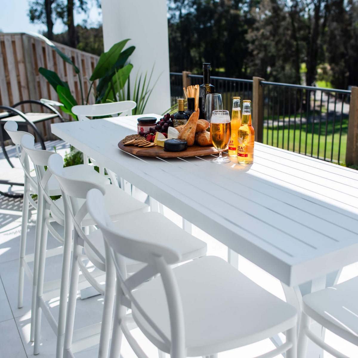 Portsea 75 Bergen - 7pce (200x65) - Outdoor Bar Set