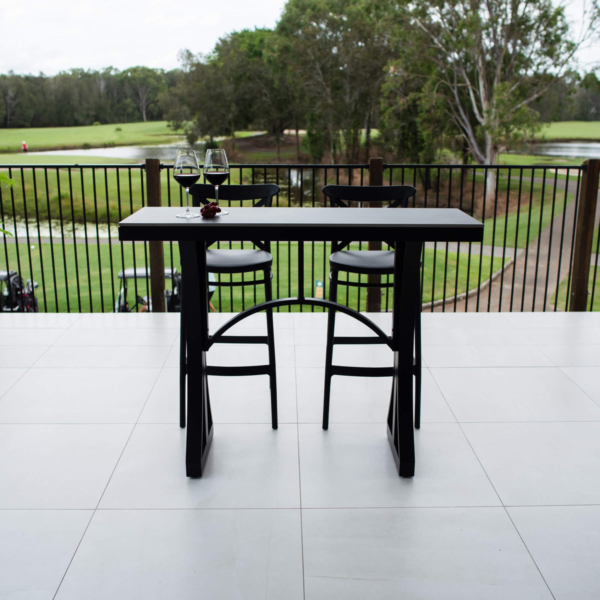 Portsea 75 Malibu - 3pce (130x45) - Outdoor Bar Set