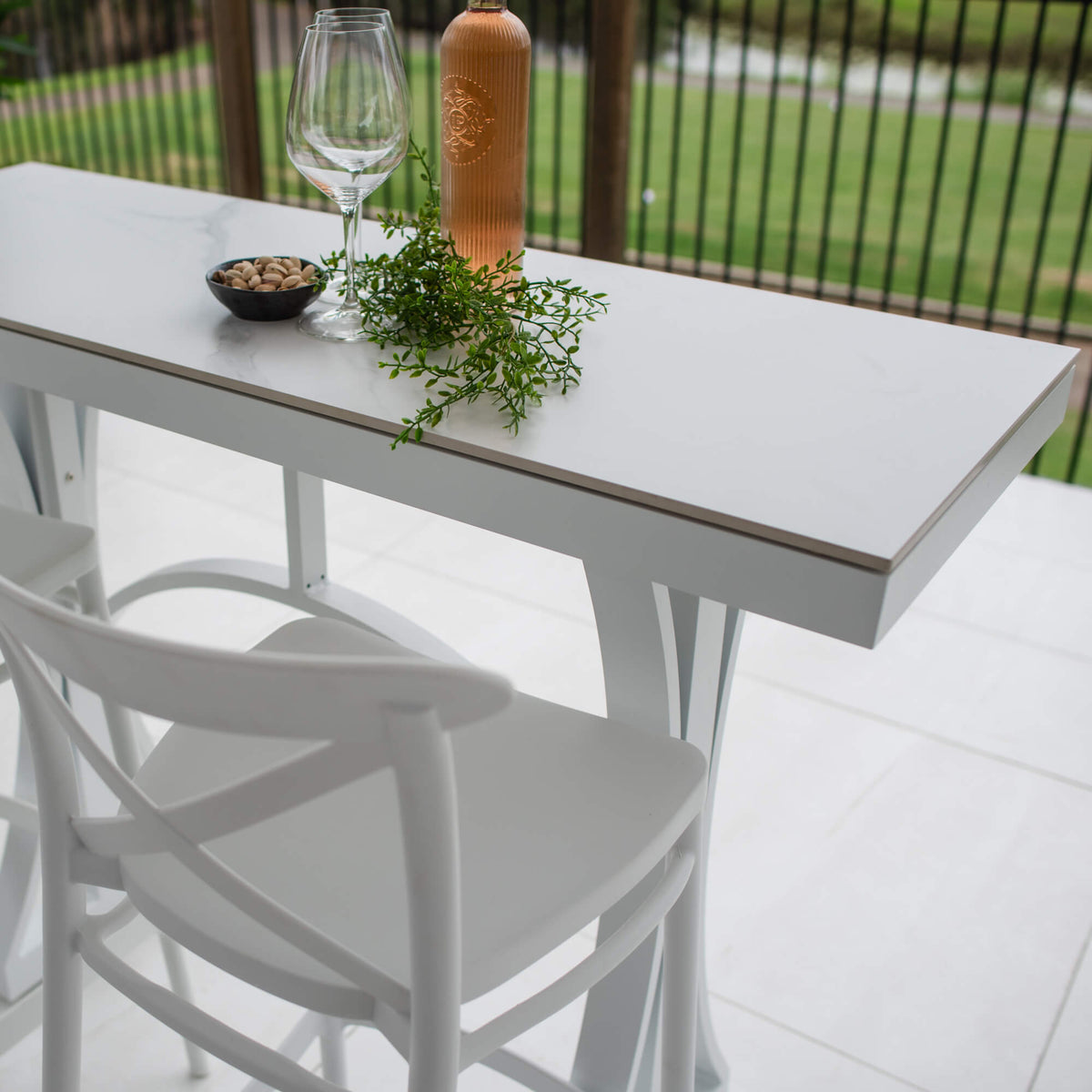 Portsea 75 Malibu - 3pce (130x45) - Outdoor Bar Set