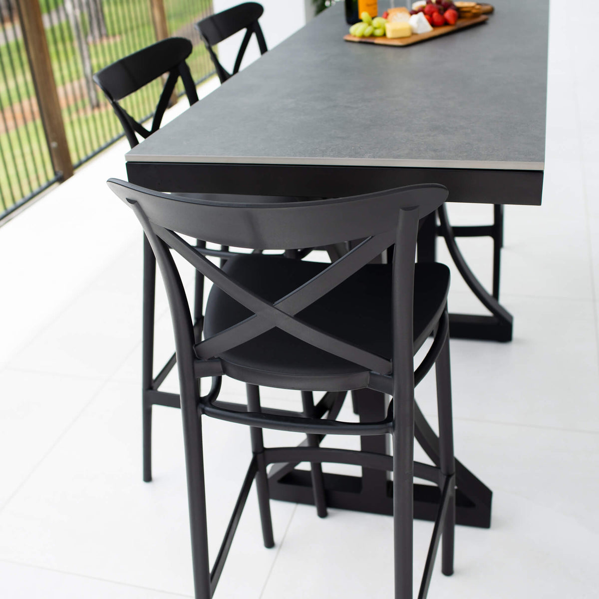Portsea 75 Malibu - 5pce (150x65) - Outdoor Bar Set