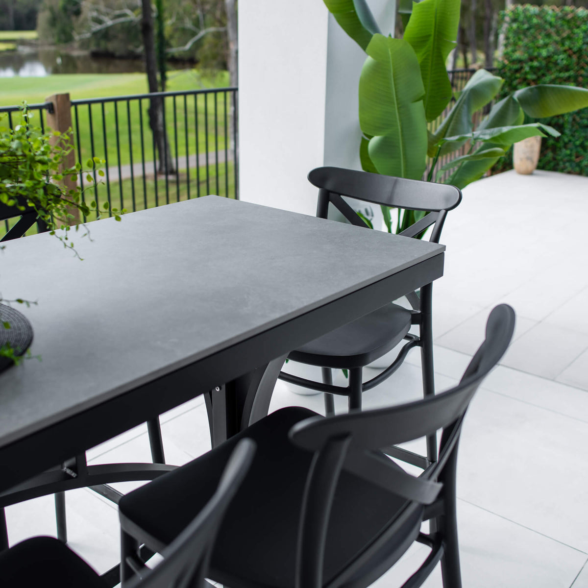 Portsea 75 Malibu - 9pce (200x65) - Outdoor Bar Set