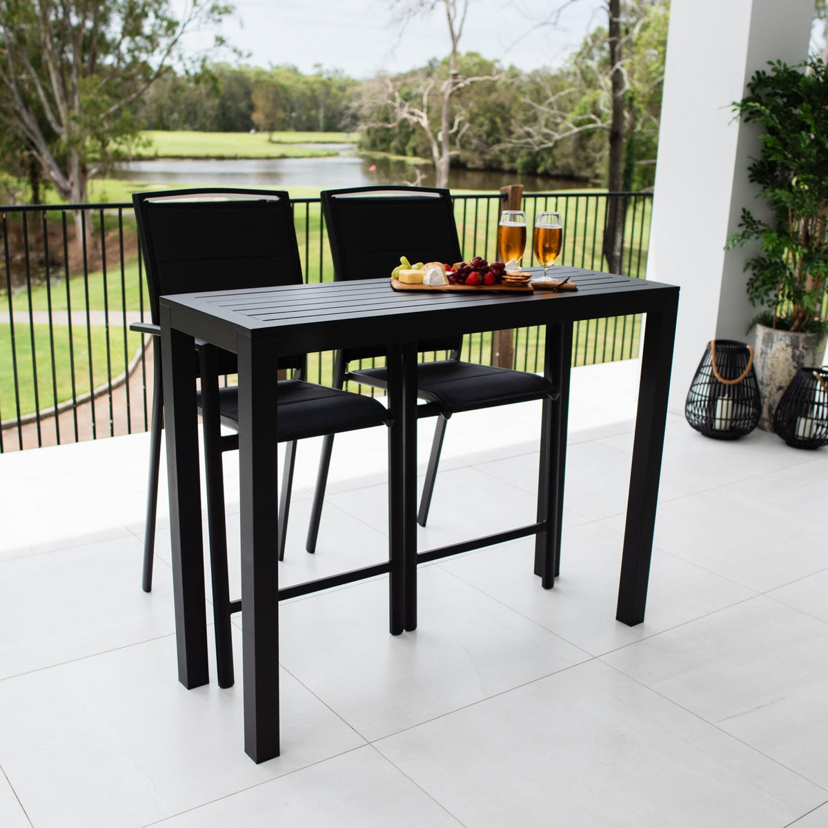 Shelby Aria - 3pce (130x45) - Outdoor Bar Set
