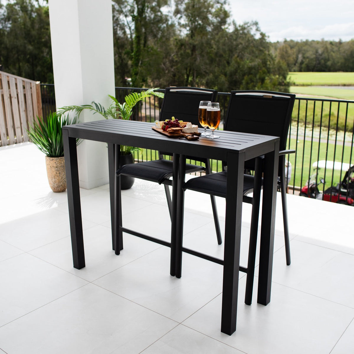 Shelby Aria - 3pce (130x45) - Outdoor Bar Set